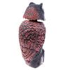 Realistic Bird Scarer Rotating Head Sound Owl Prowler Decoy Protection Repellent