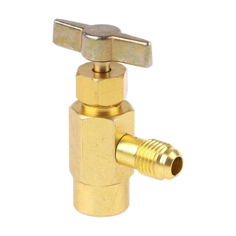 1/2" SAE AC Can Tap for Valve Bottle Opener fit for R22 R134a R410A Gas Refriger
