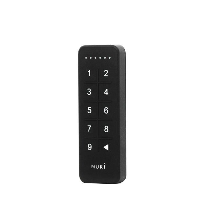 NUKI KEYPAD - Bluetooth-Zahlencode - Smartes Schloss - Schwarz - Aufputz - Neu