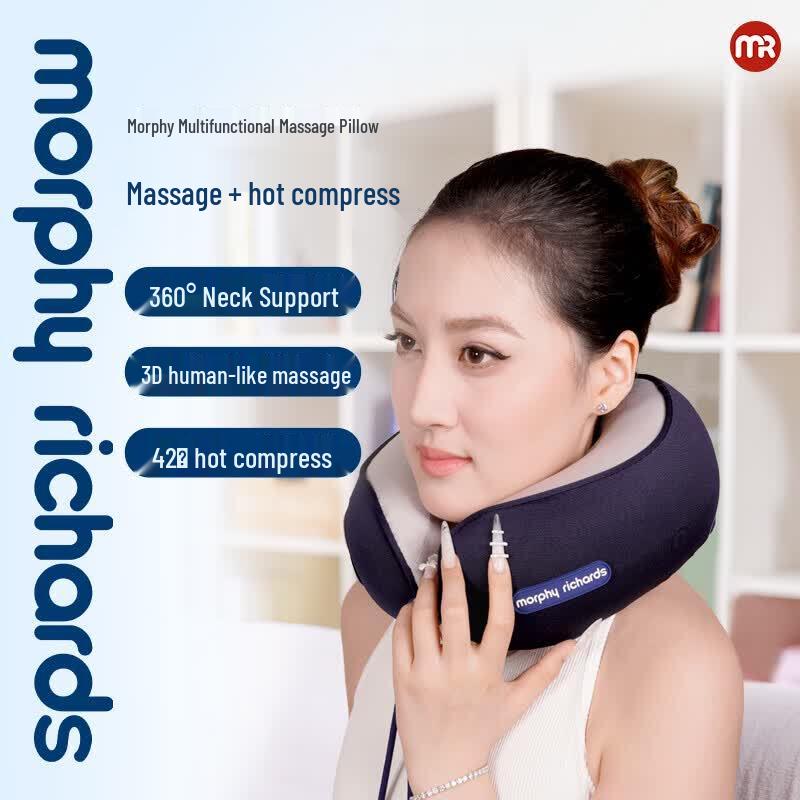 Подушка-массажер для шеи U-образной формы Morphy Richards