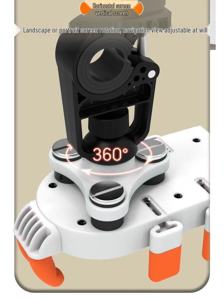 2025 Shockproof Anti-Shake Eight Claw Phone Holder for Electric Vehicles, Motorcycles, and Bicycles