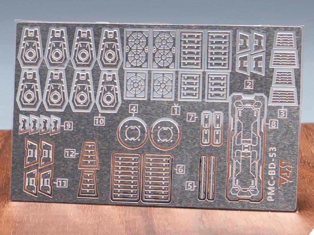 TAS High-Quality Metal Parts for HG RG EG MG MGSD PG Robots, Detail-Up Modification (HG 1/144 Zeus Silhouette Equipment)