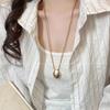 Japanese & Korean Style Geometric Titanium Steel Necklace - Women's Clavicle Chain Collection