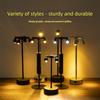 Creative Retro LED Touch Desk Lamp Charging High Pole Night Lights Decoration Lamp Bar Cafe