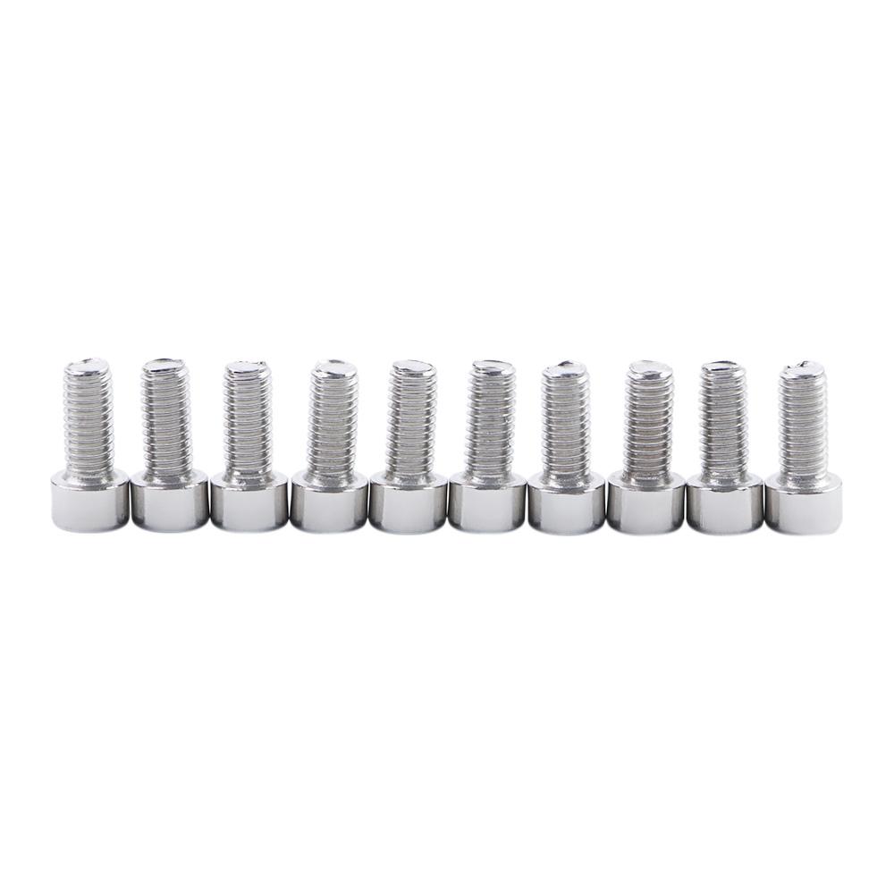 Cage Bolts M5*12 Bicycle Bottle Holder Screws Bottle Cage Screw M5 Hexagon Bolt Bicycle Screws