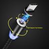 1/2m 3.1A Micro USB Type-C Magnetic Fast Charging Data Cable for Android iPhone
