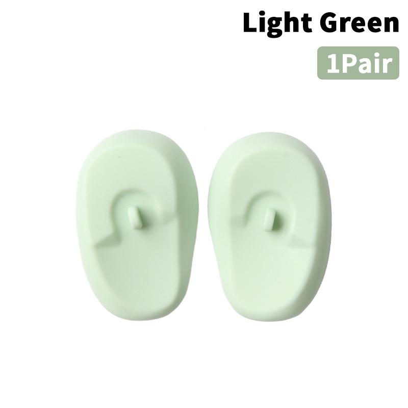 1Pair Silicone Ear Cover Hair Coloring Dyeing Ear Protector Waterproof Shower Ear Shield Earmuffs Caps Salon Hairdressing
