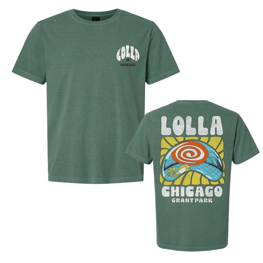 2026 New Lollapalooza Graphic 100Cotton Unisexs Short Sleeve Unisex Oversized Selling Popular Y2k High Quality Fashion Tshirt