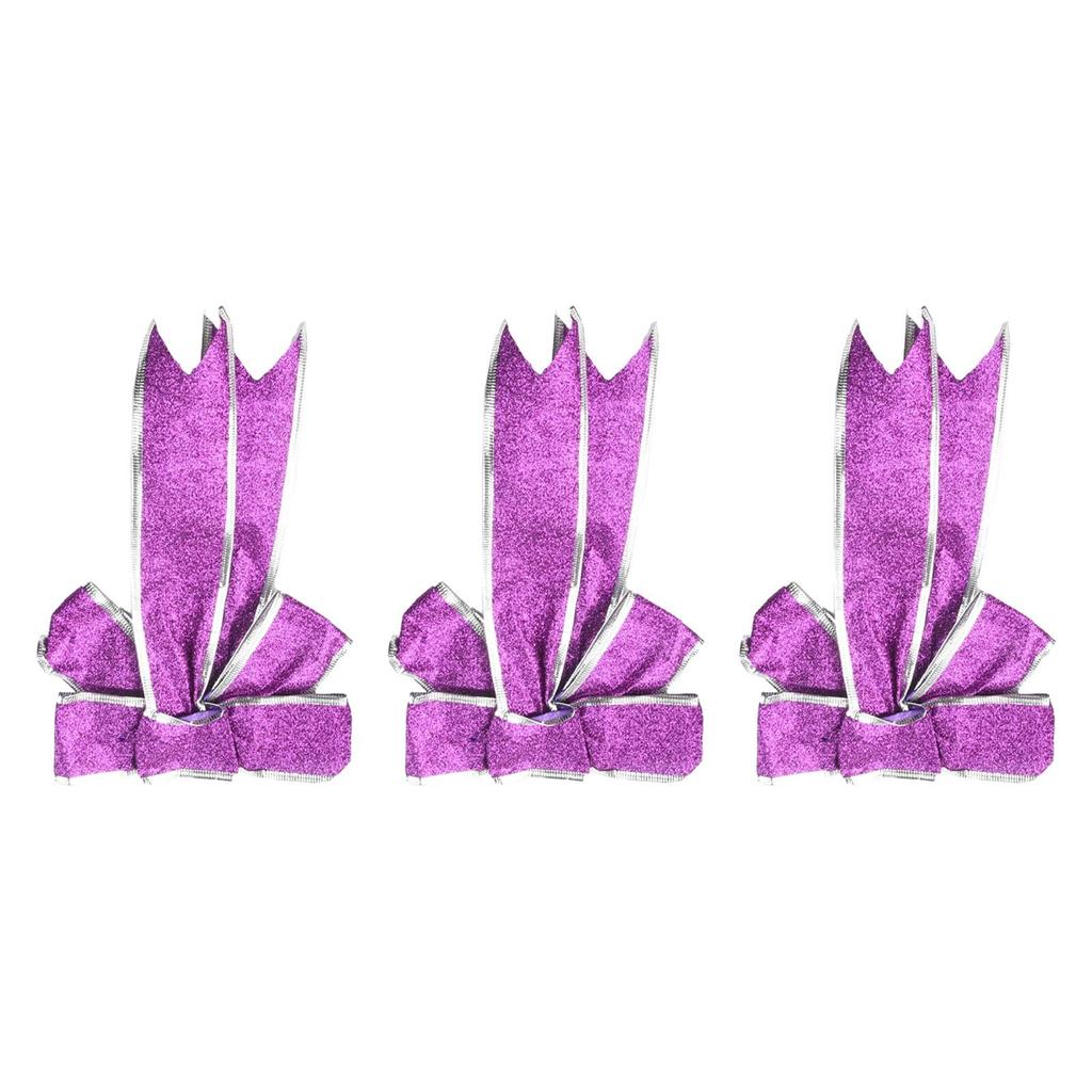 High Quality Christmas Flannelette Bow Christmas Decorations Bows Home Decor