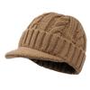 Croogo Knitted Newsboy Winter for Men and Knitted with Cold Slimming Plus Watch UV Perfect for and More Hat, Brim, Women, Wool, Thick, Warm,