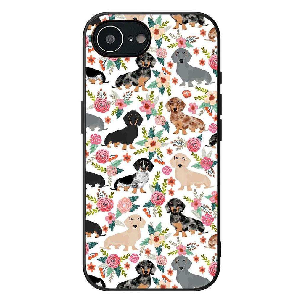 Dachshund Pet Animal Dog Cover for Apple iPhone 16 17 Air 14 15 Pro Max Plus 16+ 16E 14+ ProMax Casing Coque Case