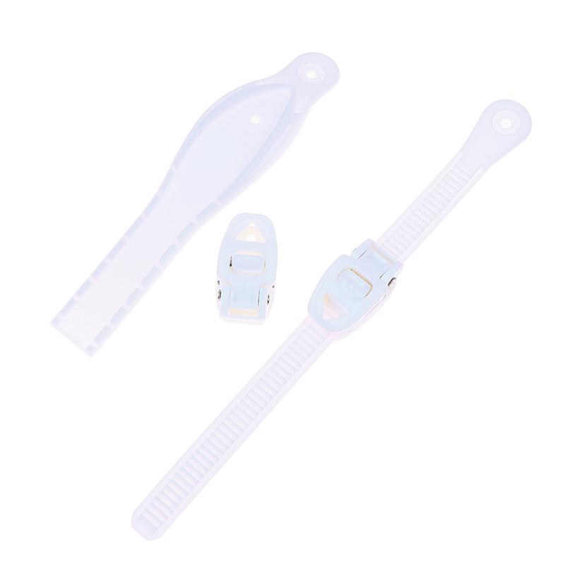 Roller Skate Buckle Kit With 120-175Mm Strap Protective Sleeve Micro Adjust Buckle Hardware Screws For Fixing Roller Skate