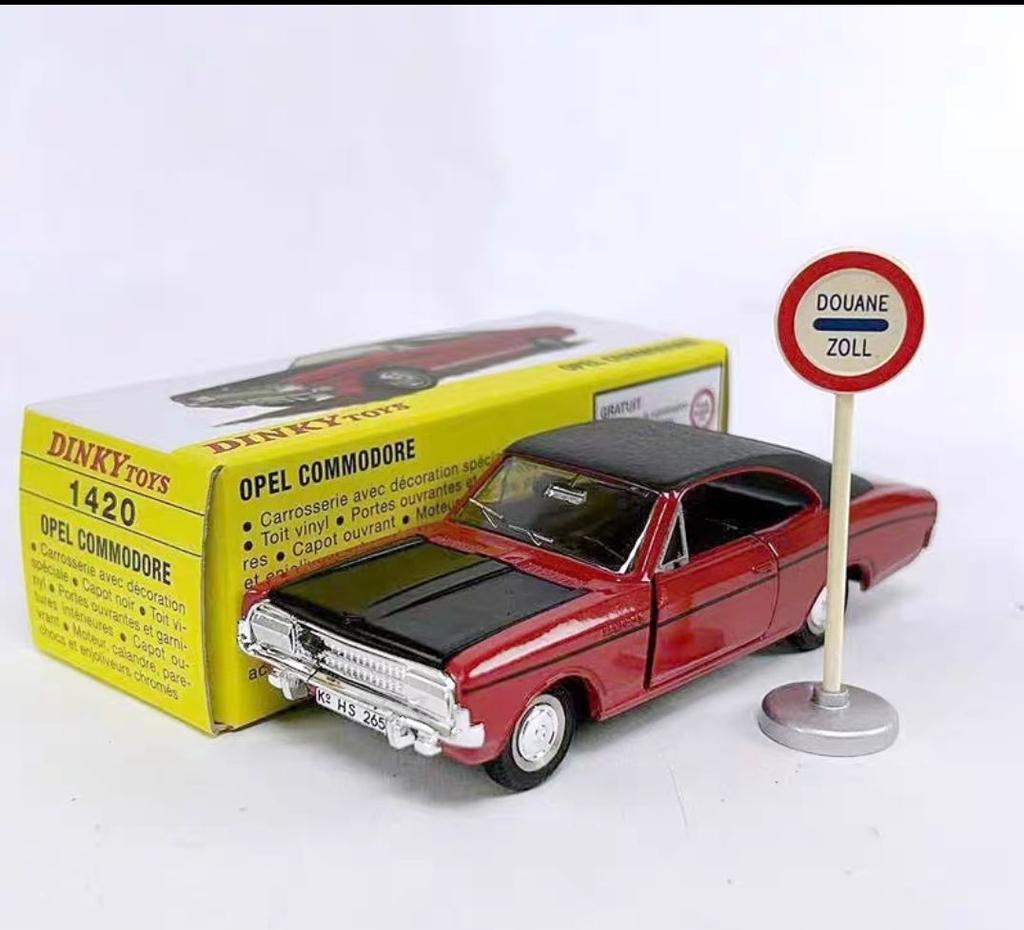 DINKY TOYS 1:43 OPEL COMMODORE Alloy Car Diecasts & Toy Vehicles Car Model Miniature Scale Model Car For Children