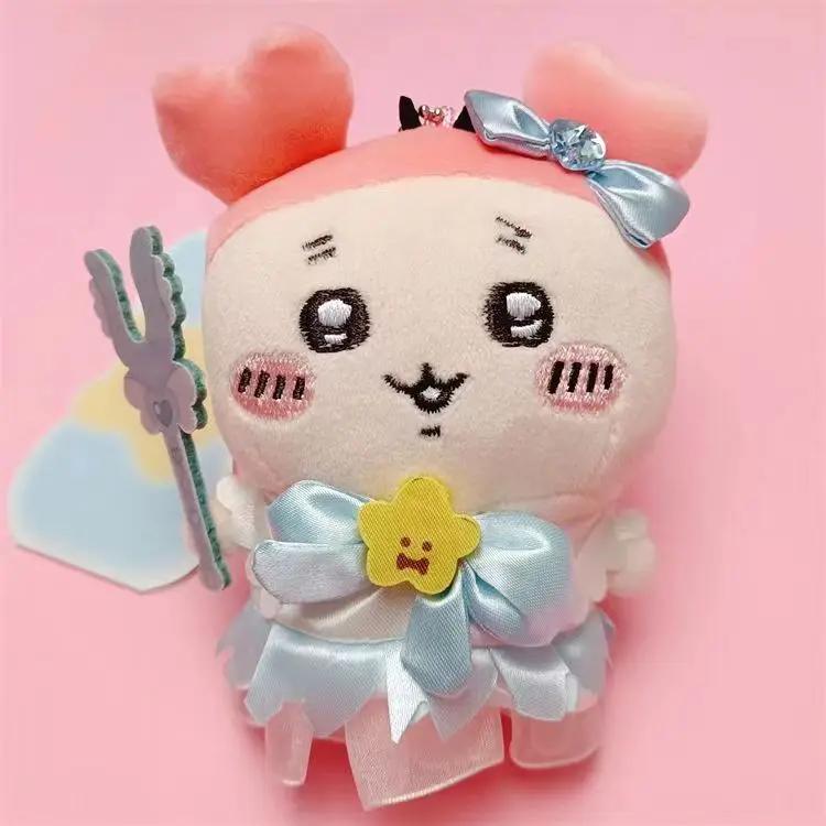 Japanese New Chiikawa Super Magical Girl Plush Doll Self-deprecating Bear Series Hachiware Usagi Momoka Plush Toy Girl Gift