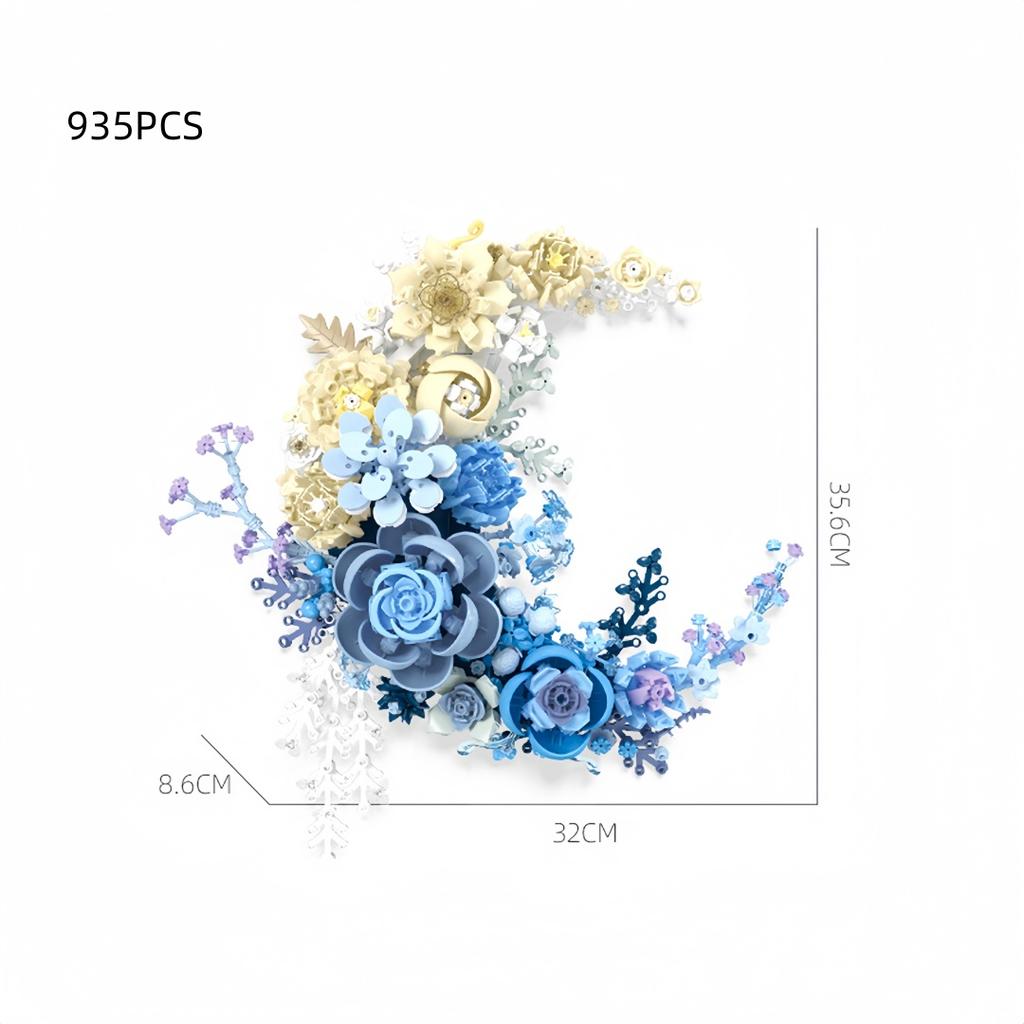 Non-Toxic Knew Built 3D Sunflower Po Frame Building Block Toys-Holiday Gifts For Children' Room Decorcreative Diy For Tv Background Wall