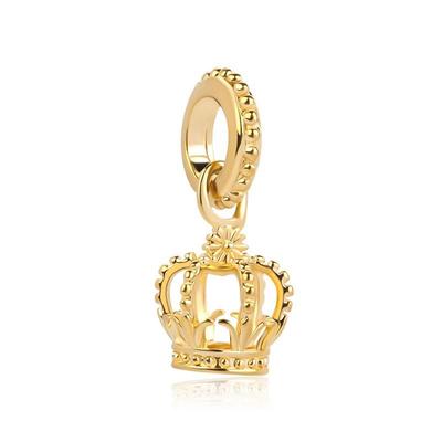 New Heart Imperial Crown Dangle Charm Bead Fit Original Fashion Bracelet Pendant Diy Jewelry For Women