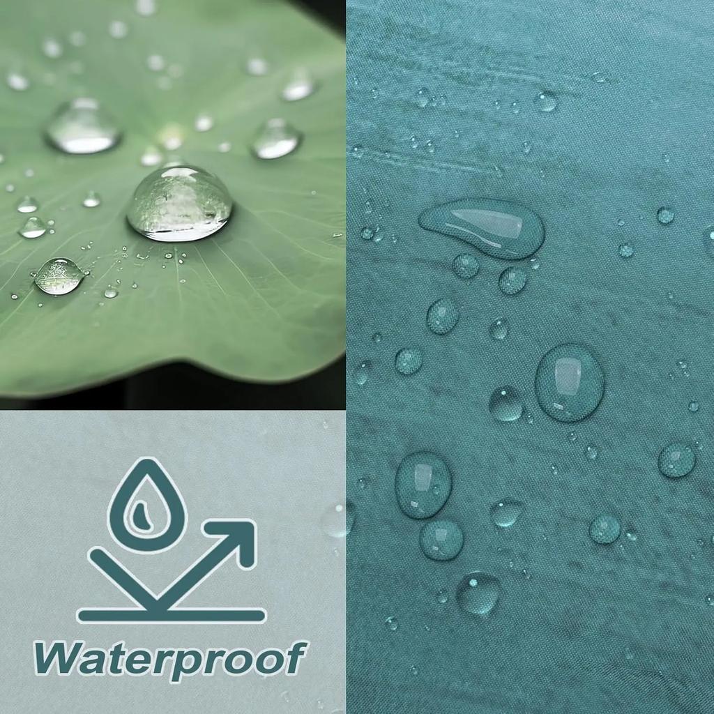 Teal Abstract Geometric Shower Curtain with Turquoise Green Pattern, Waterproof Polyester Fabric Bathroom Decor Includes Hooks