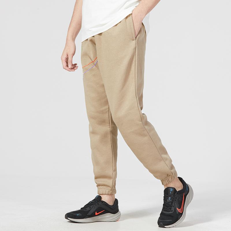 Nike Large Logo Jogger Sweatpants Men Bottoms Khaki DX0548-247