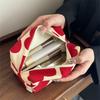 Corduroy Heart Pillow Bag Cosmetic Bag Cute Skincare Storage Bag
