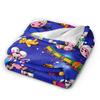 Super Warm Blanket Girls Boys Airplane Travel Diddl Cartoon Throw Blanket Flannel Bedspread For Bedroom Aesthetic Sofa Bed Cover