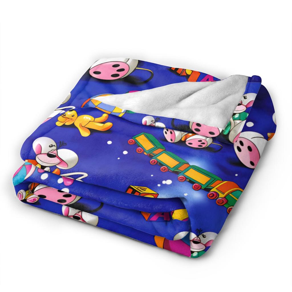 Super Warm Blanket Girls Boys Airplane Travel Diddl Cartoon Throw Blanket Flannel Bedspread For Bedroom Aesthetic Sofa Bed Cover