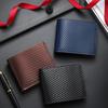 Men Card Wallet Bifold Slim Wallet Minimalist Short Wallet Pocket Card Holder Gift for Father Husband Boyfriend