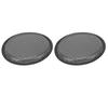 2Pcs Speaker Grill Cover 8 Inch Car RV Black Metal Iron Subwoofer Mesh Grill Cover