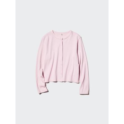 Japan Girls Soft Rib Cardigan