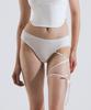 VINAJ Cross Ribbon Low Bikini Panties (White)
