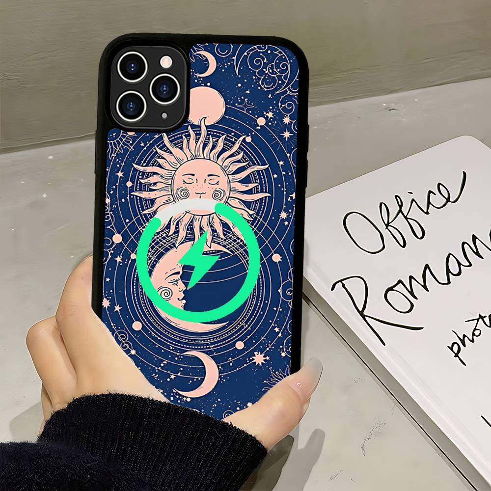Witches Moon Tarot Mystery Totem For Magsafe Phone Case For IPhone 17 Air 16 15 14 13 12 11 Pro Max Plus Shockproof Cover