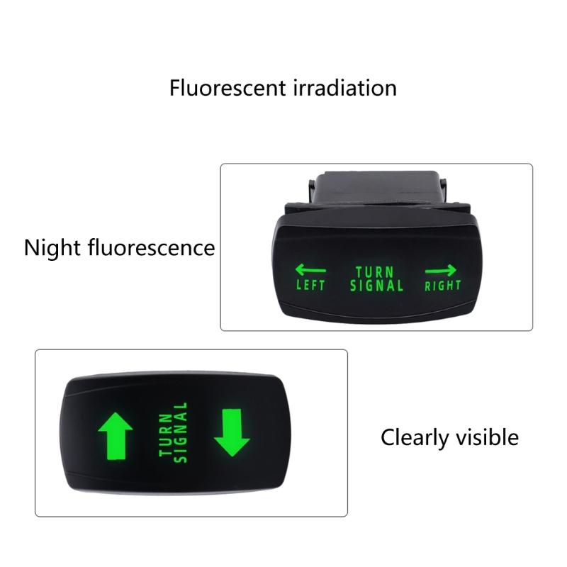 ATV Turn Signal Kit with Street Turn Signal Light Switch Flasher for Can-Am Rhino Teryx