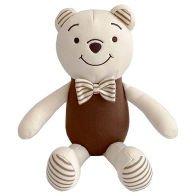 Million Dollar Baby Organic Attachment Bear Plush, Ivory, Korean Baby Products