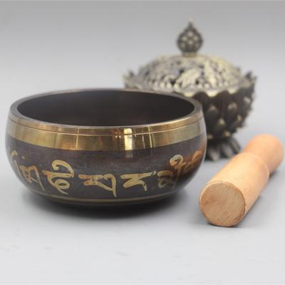 Meditation Yoga Singing Bowl Handmade Nepal Singing Bowls Sound Healing Professional Percussion Instruments Desktop Decorative