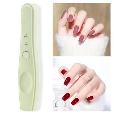 Przenośna lampa do paznokci Szybkoschnąca Mini rozmiar Kompaktowa ręczna konstrukcja Ekologiczne światło UV do manicure