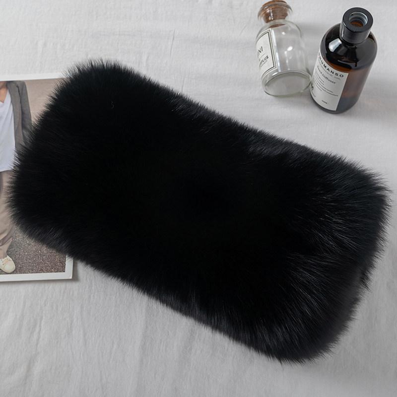 Real Fox Fur Hand Muff Winter