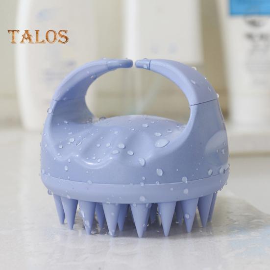 Scalp Massager Shampoo Brush with Soft Bristles Ergonomic Handle Portable Travel Hair Growth Dandruff Removal Scalp Exfoliator Scrubber Cleaning Brush