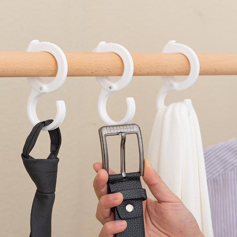 Multi-Functional S-Shaped Buckle Hook for Kitchen, Bathroom, & Toilet - No-Drill Hanging Clip