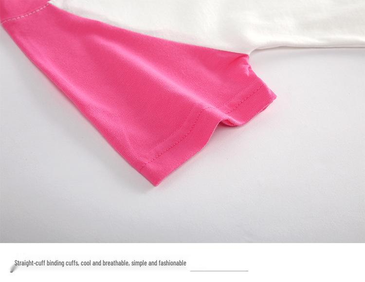 Kpop Witcher Girls Pleated Cartoon Dress - Stylish Short-Sleeve Summer Skirt for Children