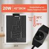 PVC Reptile Heat Mat Temperature Control Even Heat Tank Heater Low Power Waterproof Build Pet Heating Pad Reptile Tank