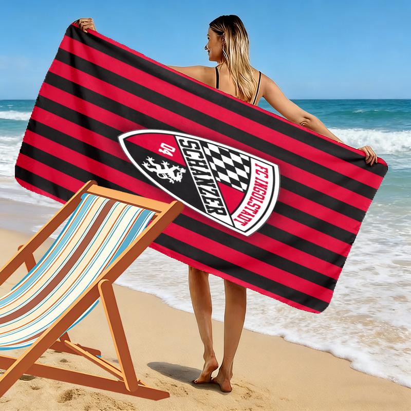 Fc Ingolstadt Towel, Large Soft Quick Dry Towel for Beach Camping Swimming