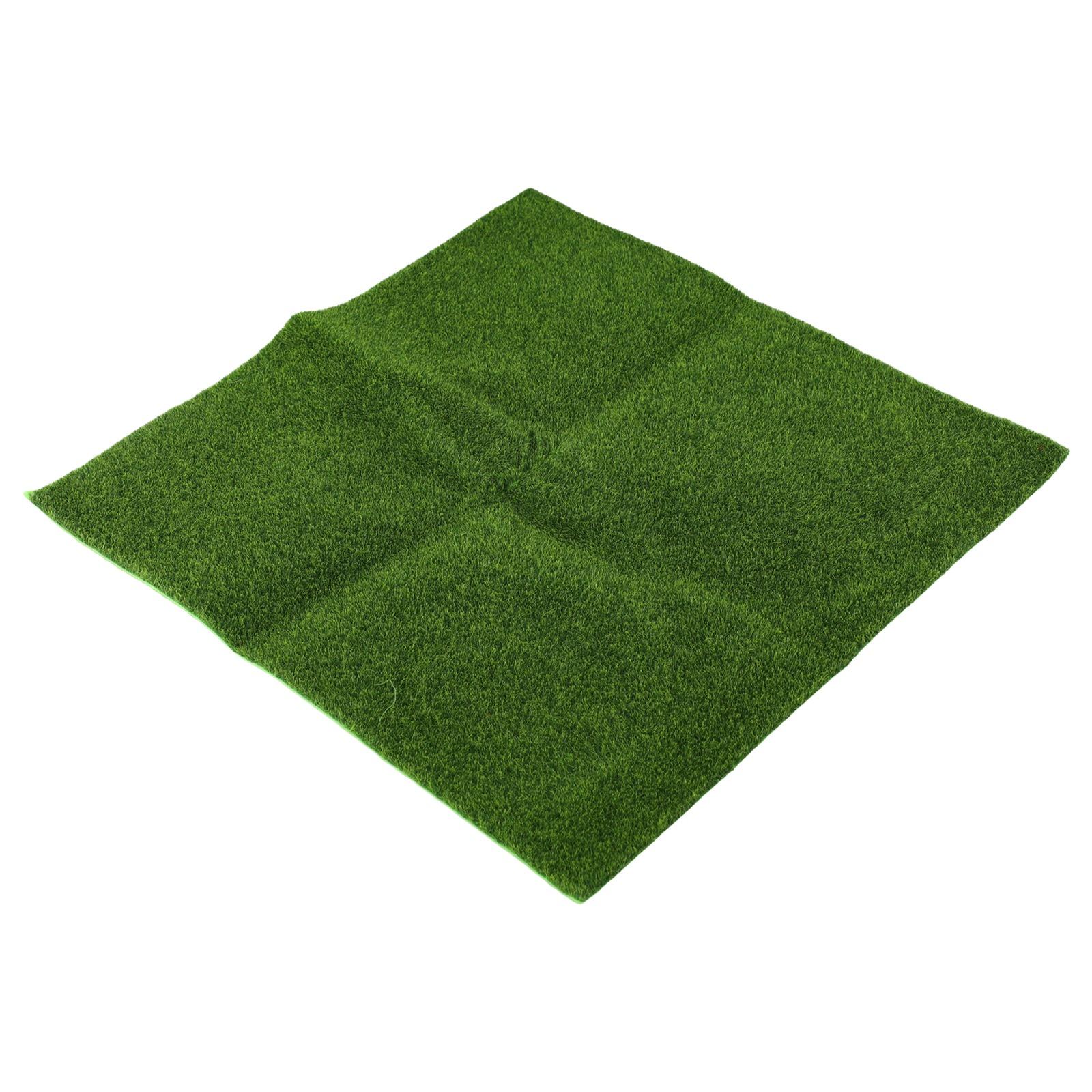 

Carpet Grass Lawn Moss Grassland Mat Moss Lawn Synthetic Plush 15cm/30cm/50cm Carpet DIY Fake Green Grass High Quality 15x15cm