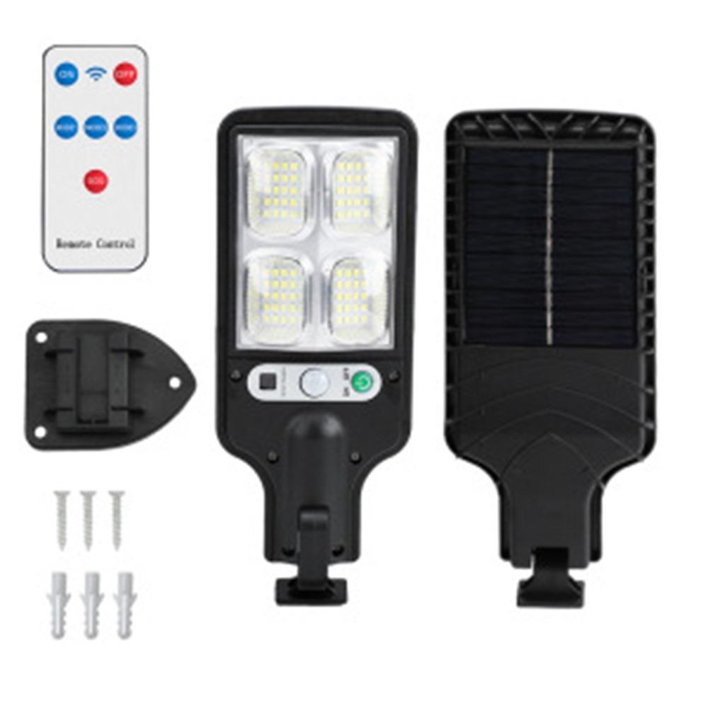3 Light Mode LED Solar Street Lights Waterproof Solar Powered Security Light  Street
