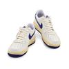 FQ8103-133 Nike Air Force 1 '07 Sail Pale Vanilla Gold Suede Deep Blue (Women's)