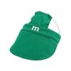 M Letter Embroidery Dog Sunshade Adjustable Cat Sunscreen Hat Pet Accessories Dog Sun Hat  Outdoor