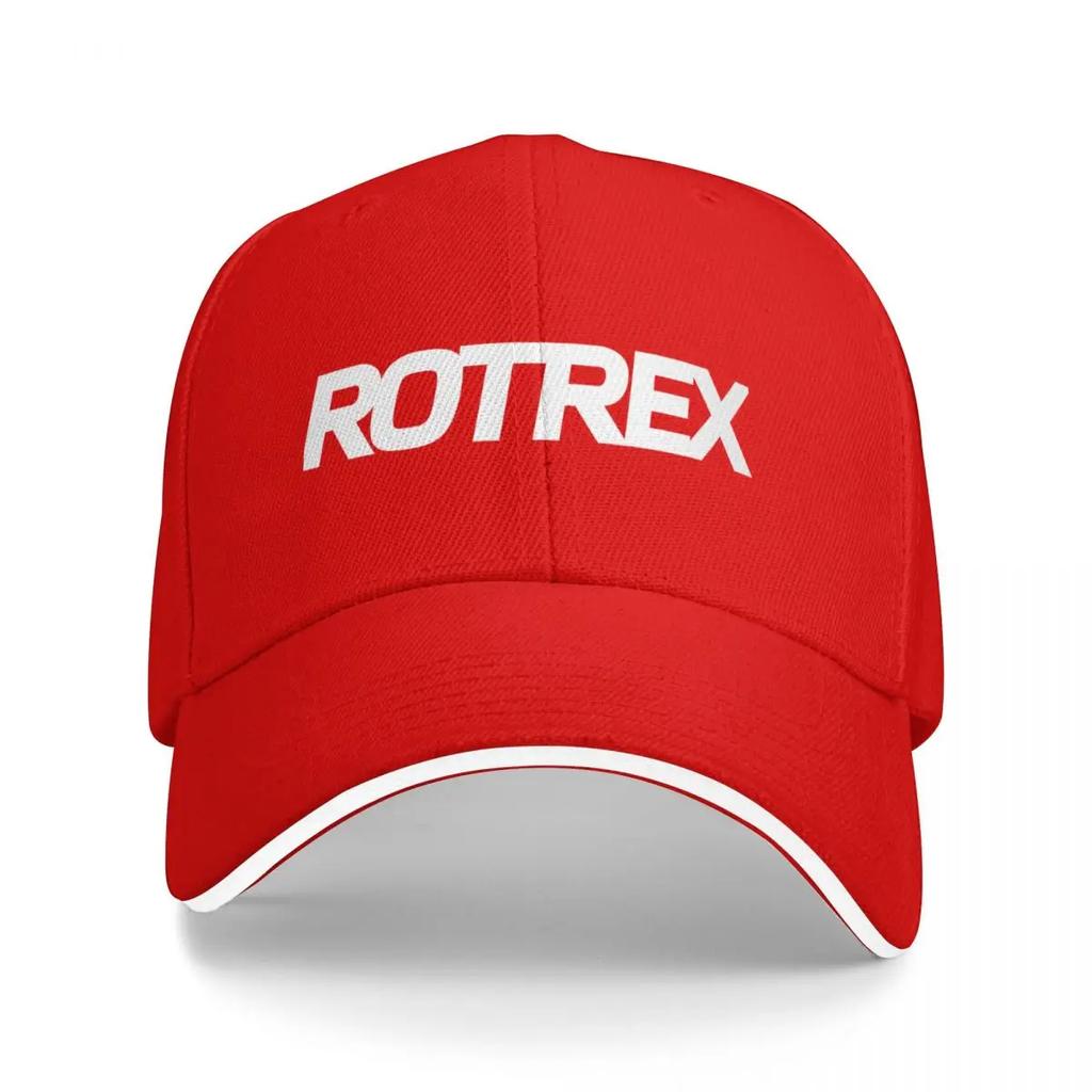 Rotrex Logo White Baseball Cap Cute Funny Hat Golf Men Women's
