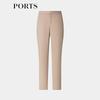 Ports Women's Herringbone Wool Blend Casual Pants