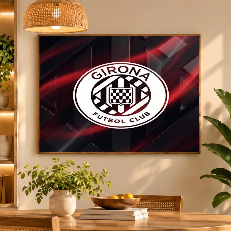 5D Diamond Painting Girona FC DIY Full Drill Diamond Art Kit Home Decoration