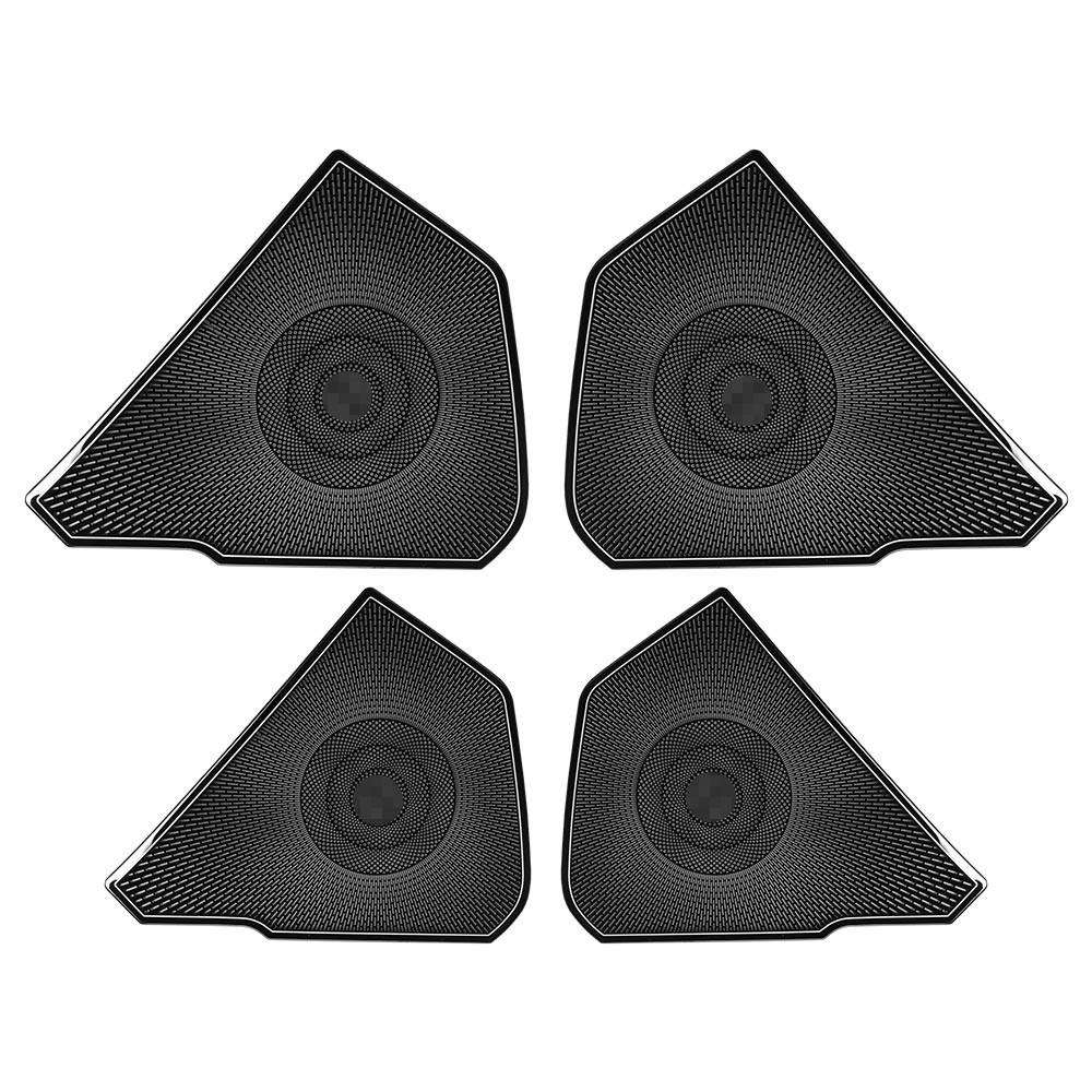 

Black Stainless Steel Car Door Speaker Decoration Covers Trim For Kia Sportage NQ5 -2026 Interior Accessories LHD/RHD чёрный