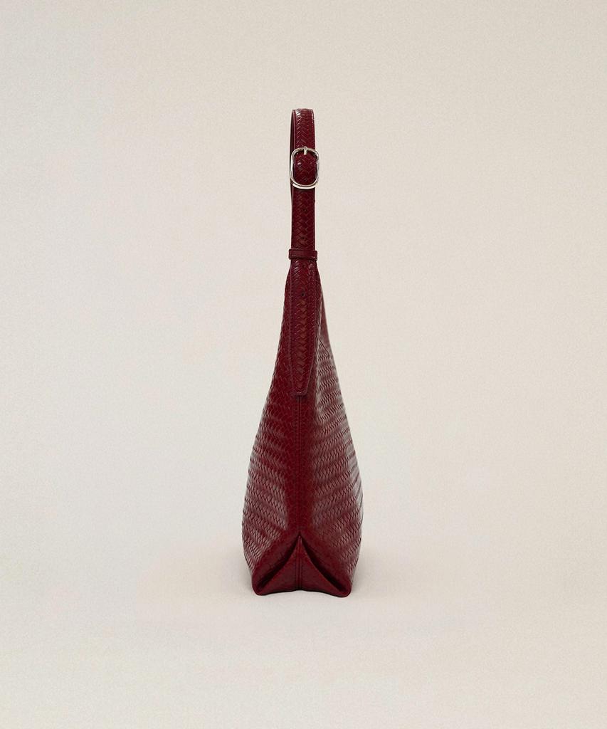 Heeari Ivy Weaving Shoulder Bag_Red