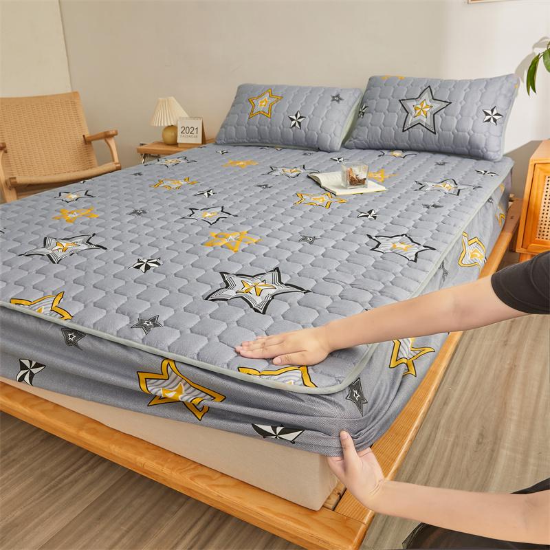 Couple Bed  Double Bed Sheets Mattress Covers 2 People Bed Cover Elastic Fitted Sheet 140 160x200 Queen  Bedspread Bed Linen